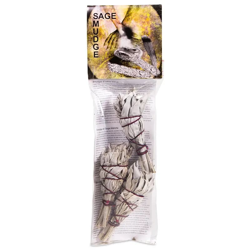 Witte salie Smudge stick (Per 3) - Afbeelding 2