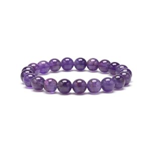 Amethist kralen armband