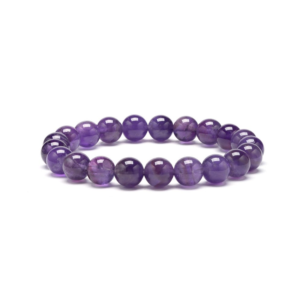 Amethist kralen armband