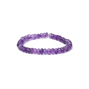Amethist facet AA kwaliteit Armband