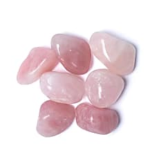 Rozenkwarts trommelstenen AA kwaliteit 500GR
