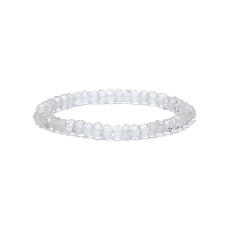 Bergkristal facet AA kwaliteit Armband
